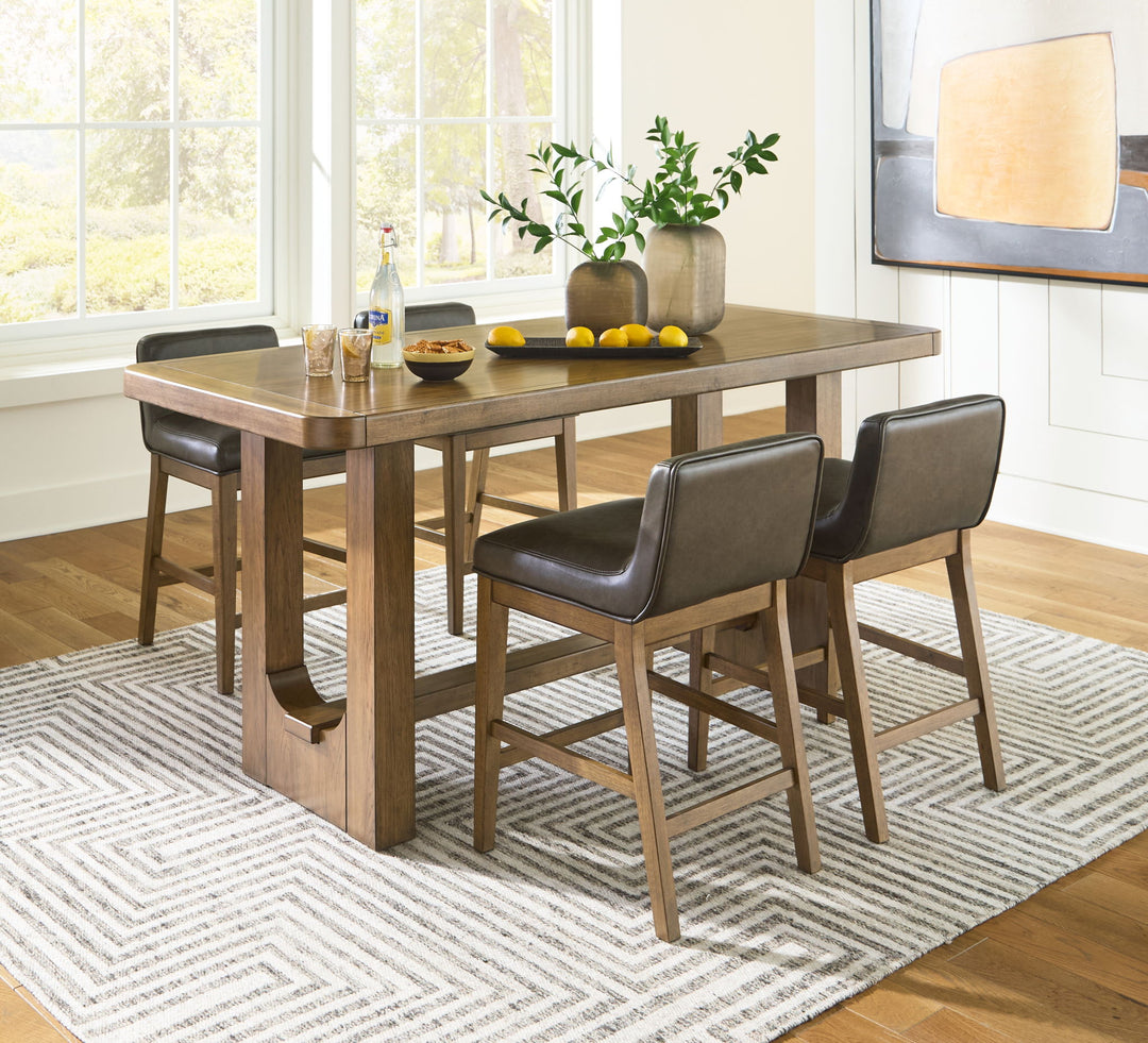 Cabalynn - Rectangular Dining Room Counter Table Set - Roberts Furniture & Mattress (Yorktown, VA)
