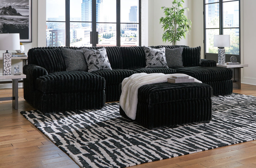 Midnight-Madness - Sectional Set - Roberts Furniture & Mattress (Yorktown, VA)