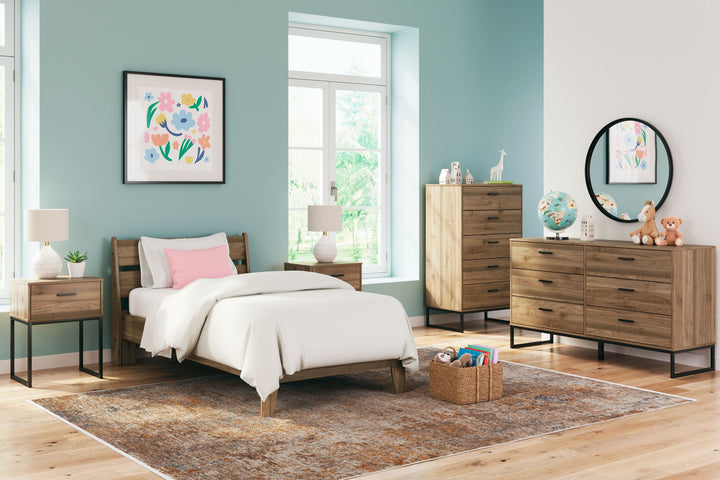 Deanlow - Panel Bedroom Set - Roberts Furniture & Mattress (Yorktown, VA)