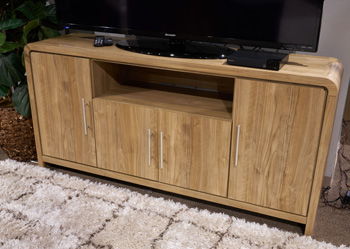 Dovander - Extra Large TV Stand - Brown - Roberts Furniture & Mattress (Yorktown, VA)