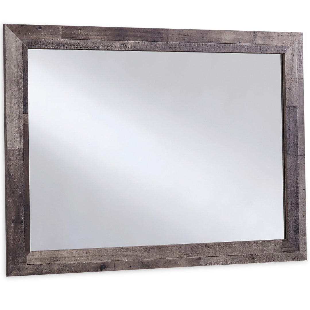 Derekson - Bedroom Mirror - Multi Gray - Roberts Furniture & Mattress (Yorktown, VA)