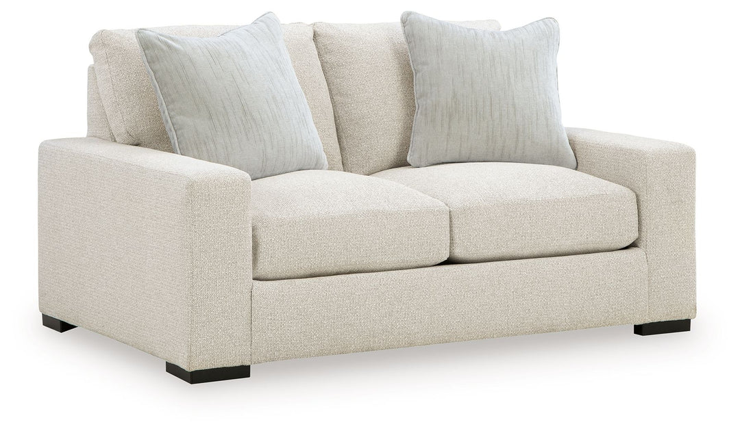 Conlee-Pike - Loveseat - Linen - Roberts Furniture & Mattress (Yorktown, VA)