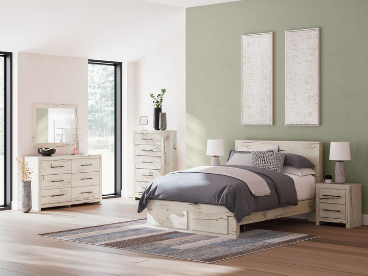 Lawroy - Storage Bedroom Set - Roberts Furniture & Mattress (Yorktown, VA)