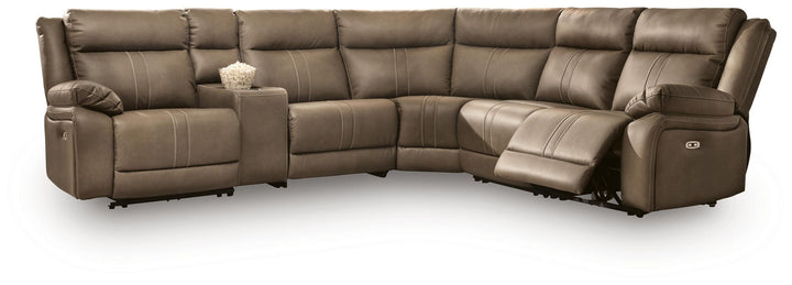 Max-Momentum - Reclining Sectional - Roberts Furniture & Mattress (Yorktown, VA)
