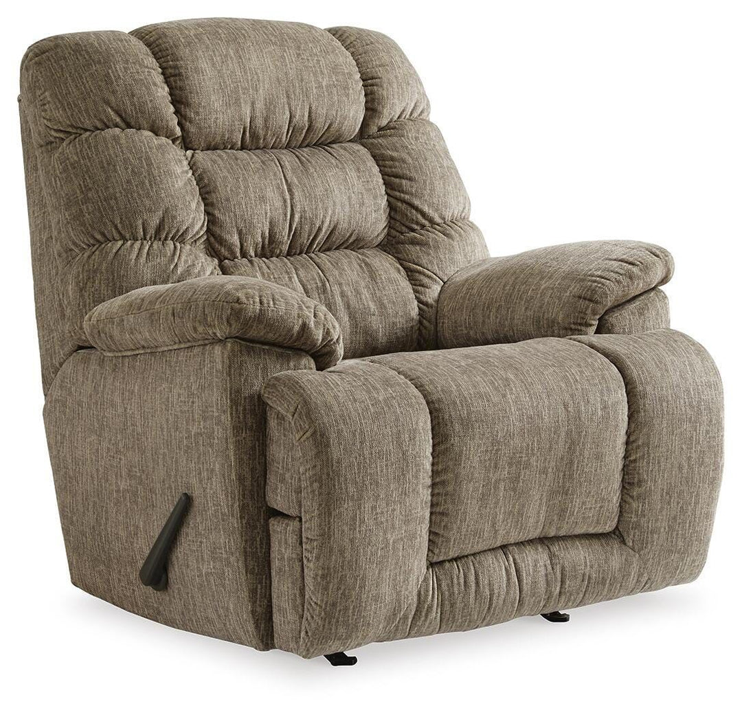 Bridgtrail - Rocker Recliner - Taupe - Roberts Furniture & Mattress (Yorktown, VA)
