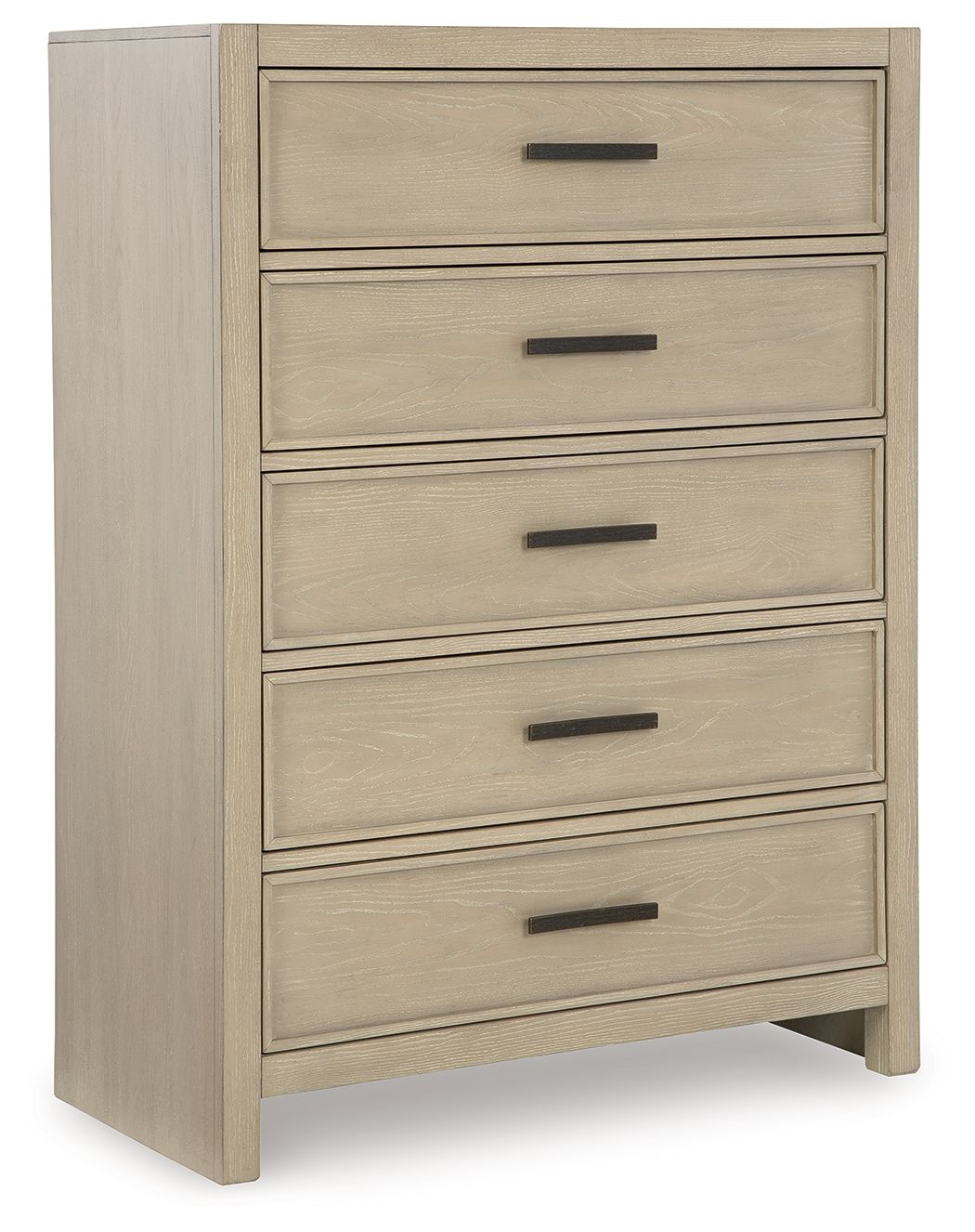 Calmoro - Five Drawer Chest - Gray - Roberts Furniture & Mattress (Yorktown, VA)