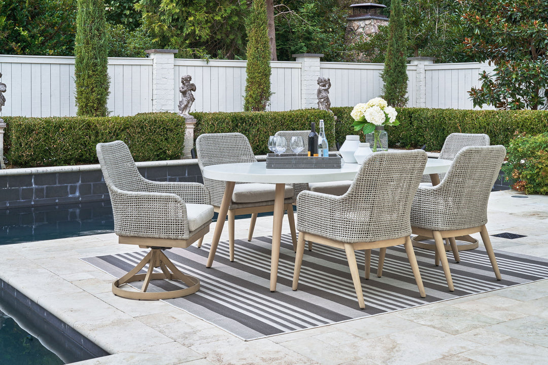 Seton Creek - Dining Set - Roberts Furniture & Mattress (Yorktown, VA)