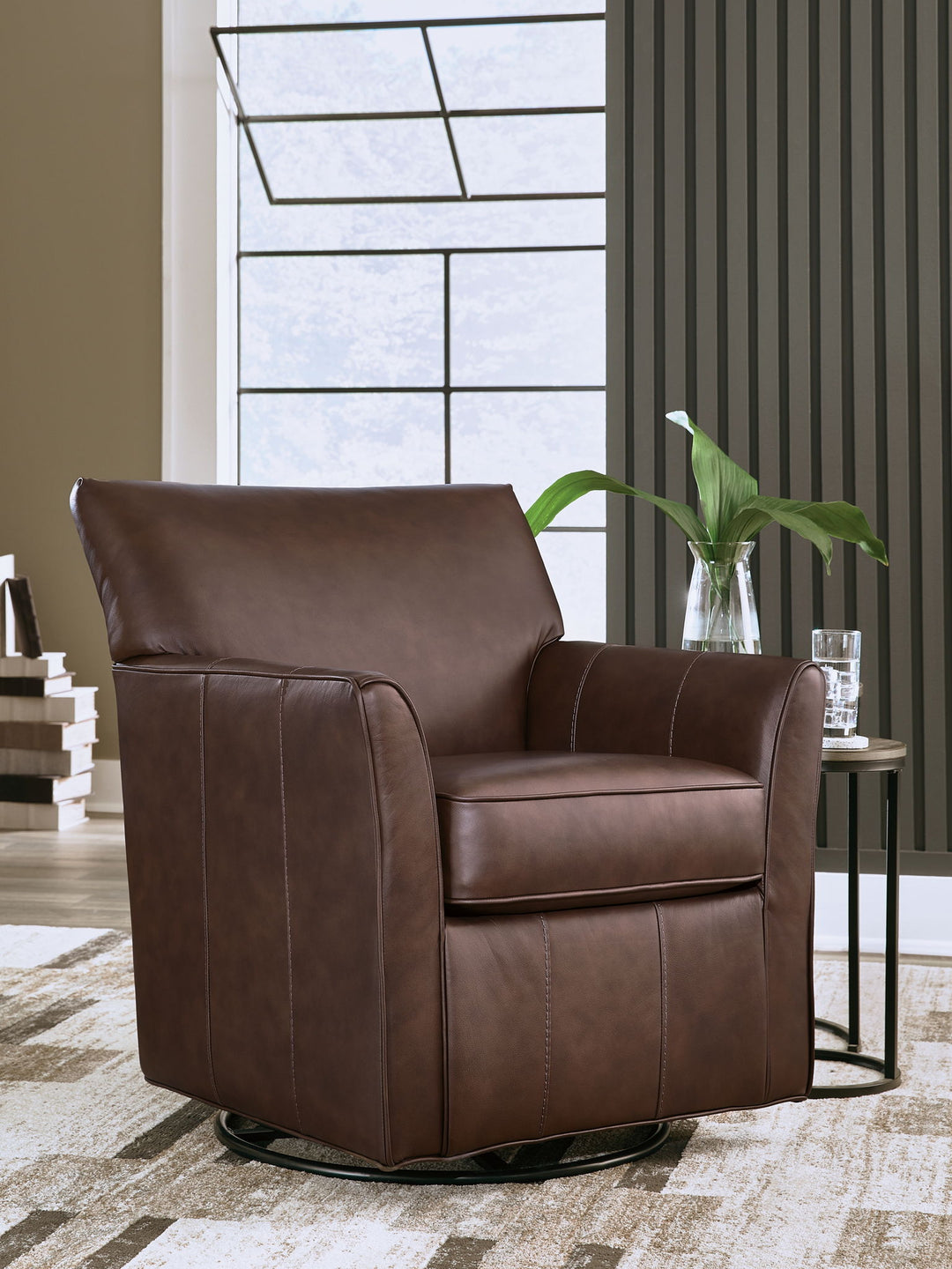 Braydunn - Swivel Glider Accent Chair - Roberts Furniture & Mattress (Yorktown, VA)