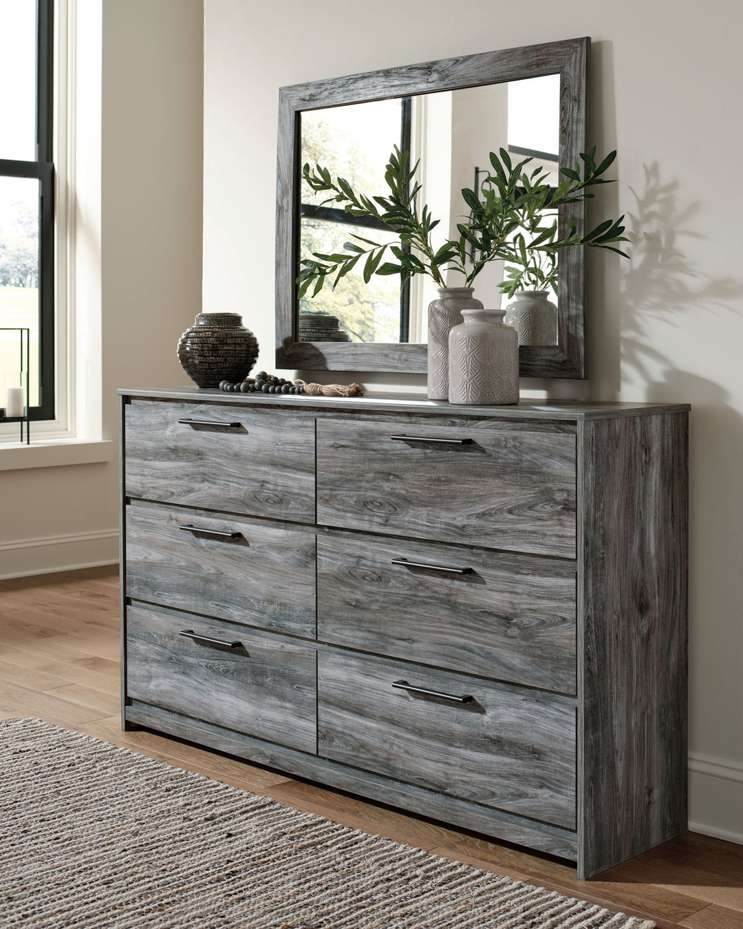 Baystorm - Panel Bedroom Set - Gray - Roberts Furniture & Mattress (Yorktown, VA)