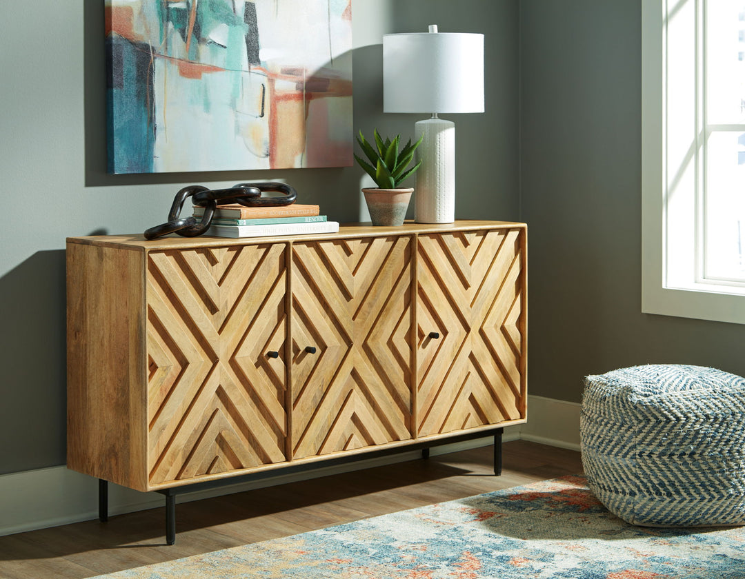 Cadewick - Accent Cabinet - Natural