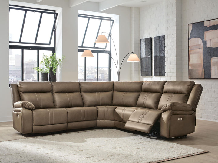 Max-Momentum - Reclining Sectional - Roberts Furniture & Mattress (Yorktown, VA)