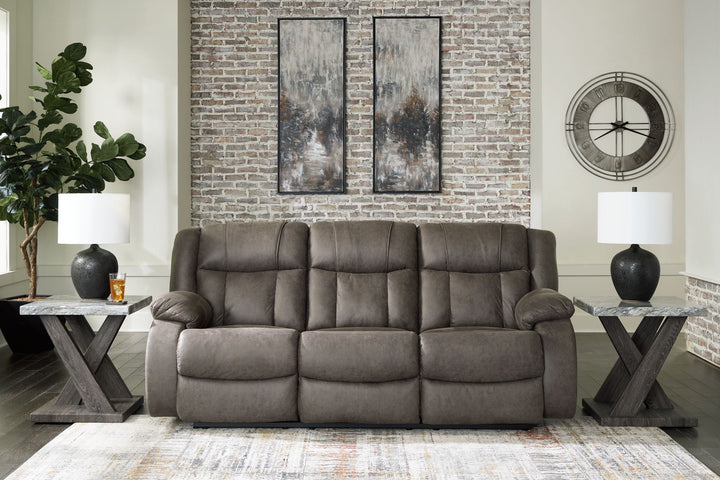 First Base - Reclining Living Room Set - Roberts Furniture & Mattress (Yorktown, VA)