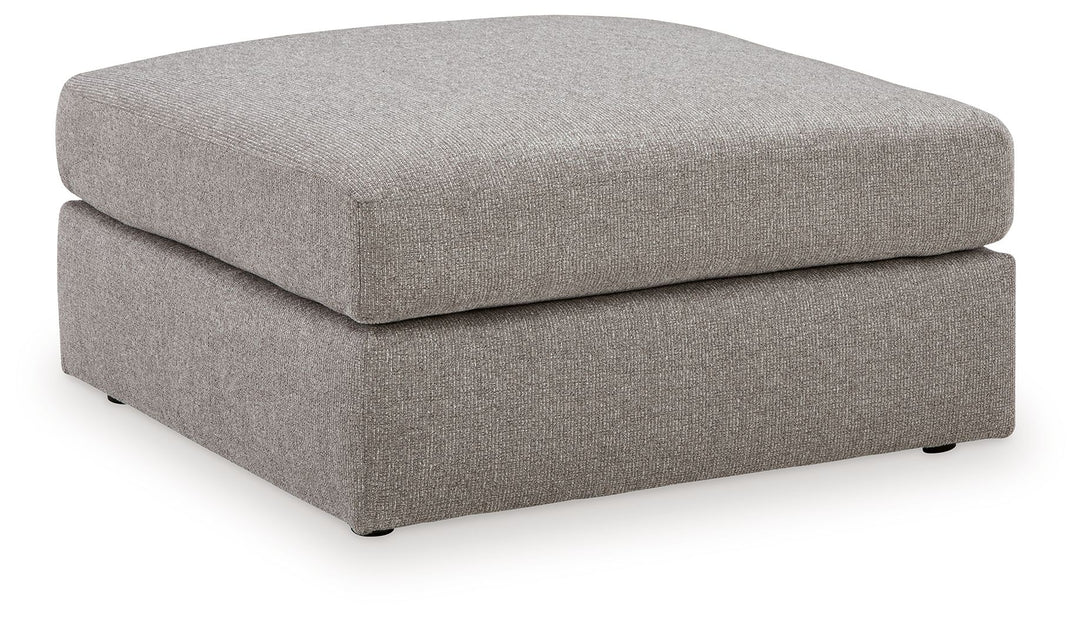 Lindon - Oversized Accent Ottoman - Smoke - Roberts Furniture & Mattress (Yorktown, VA)