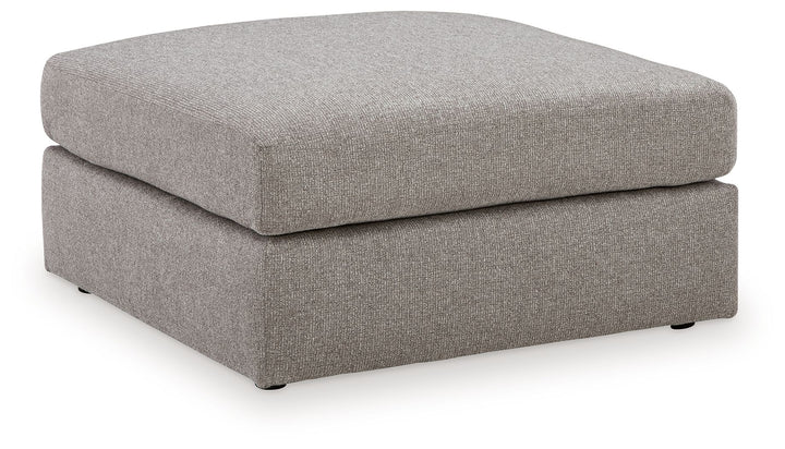 Lindon - Oversized Accent Ottoman - Smoke - Roberts Furniture & Mattress (Yorktown, VA)
