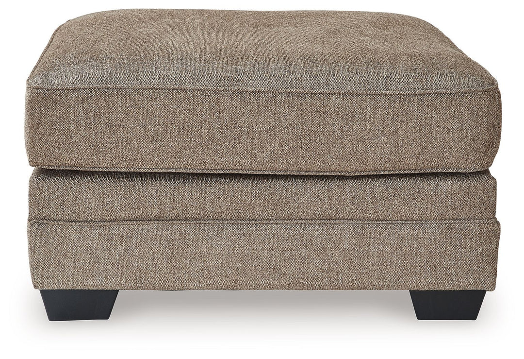 Cannonbrook - Oversized Accent Ottoman - Nutmeg