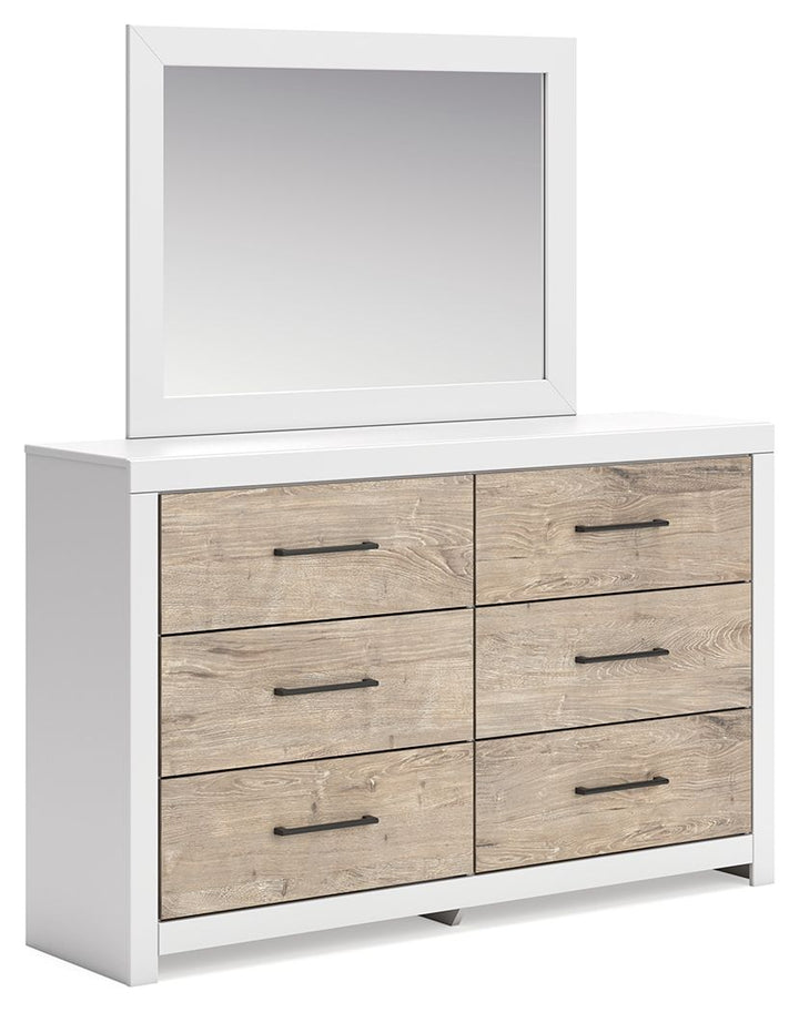 Charbitt - Dresser And Mirror - Two-tone
