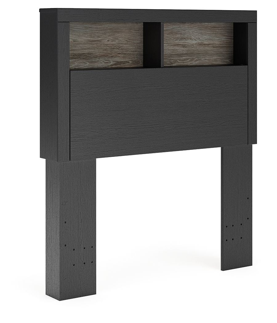 Broachmyn - Bookcase Headboard - Roberts Furniture & Mattress (Yorktown, VA)