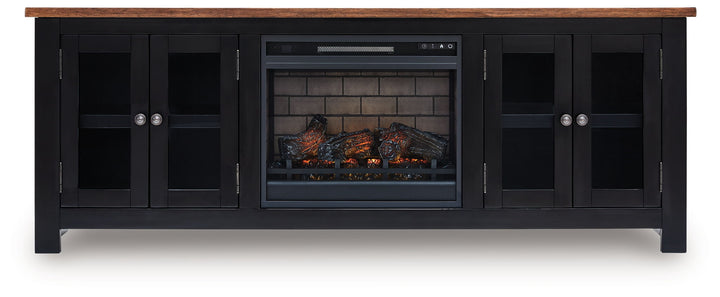 Wildenauer - 76" TV Stand With Electric Fireplace