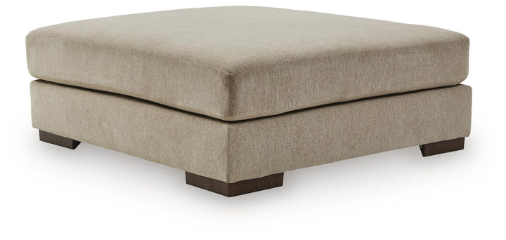 Linenhause - Oversized Accent Ottoman - Dune