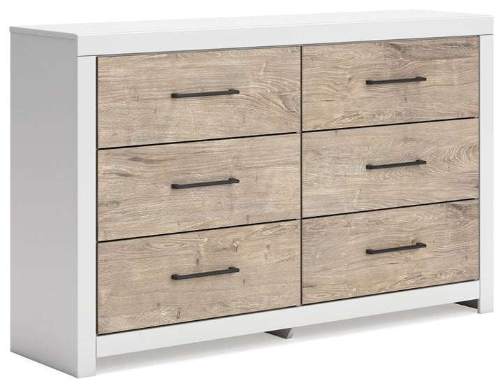 Charbitt - Six Drawer Dresser - Two-tone