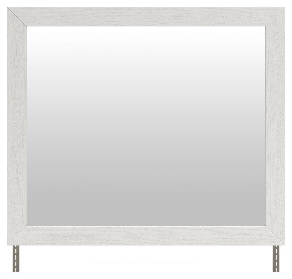 Savonport - Bedroom Mirror - White - Roberts Furniture & Mattress (Yorktown, VA)