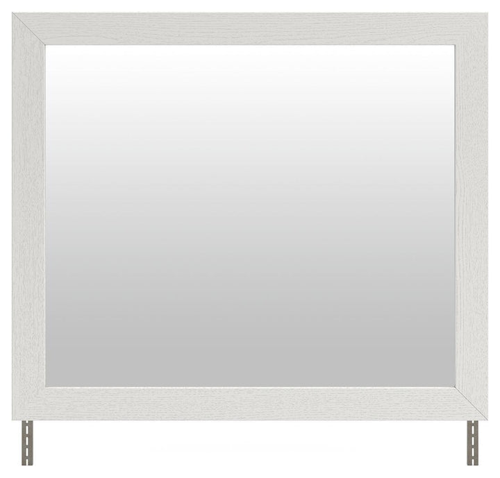 Savonport - Bedroom Mirror - White - Roberts Furniture & Mattress (Yorktown, VA)