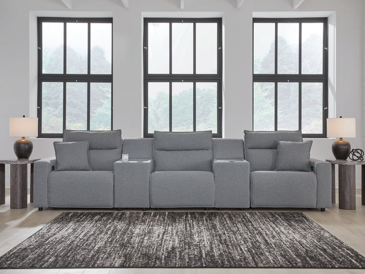 ModMax II - Salt And Pepper - Reclining Sectional