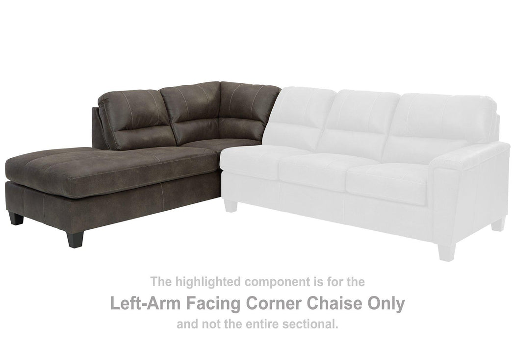 Navi 2-Piece Sleeper Sectional with Chaise