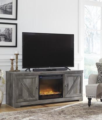 Wynnlow 63" TV Stand with Electric Fireplace