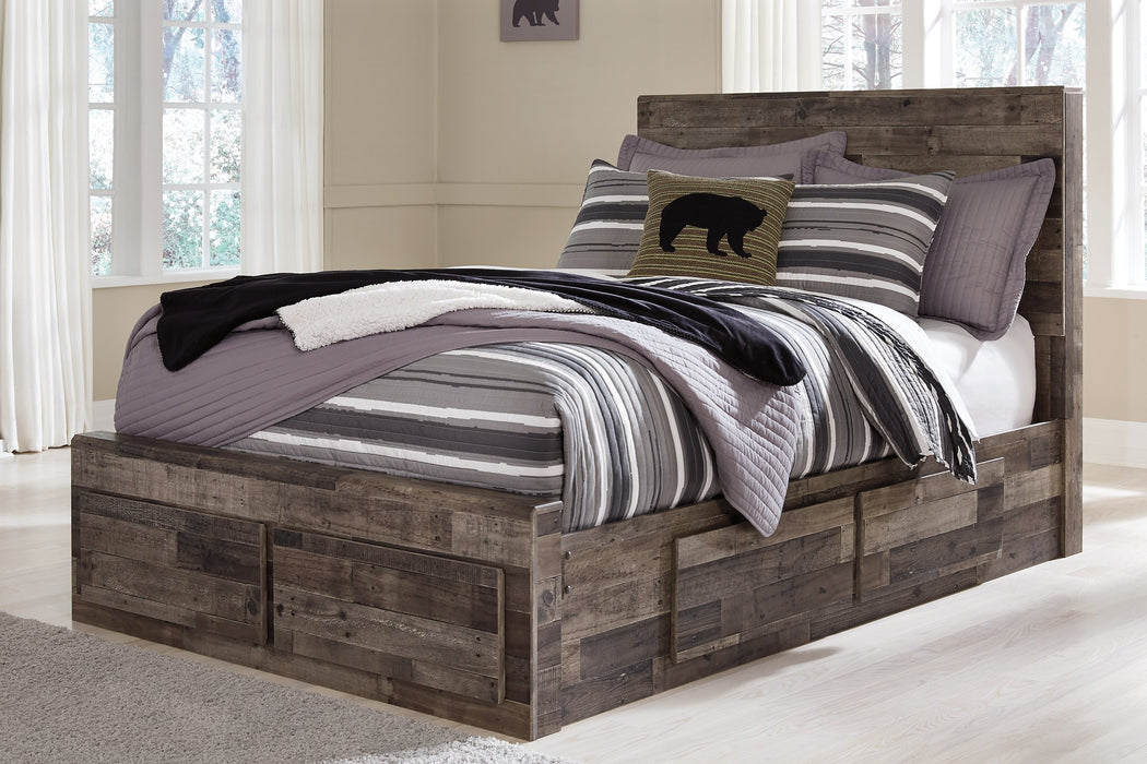 Derekson Youth Bed with 6 Storage Drawers
