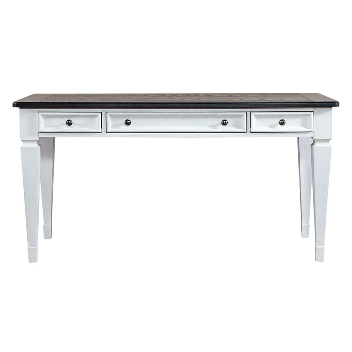 Liberty Allyson Park Writing Desk in Wirebrushed White - Roberts Furniture & Mattress (Yorktown, VA)