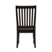 Liberty Furniture Harvest Home Slat Back Side Chair (RTA) in Chalkboard (Set of 2) - Roberts Furniture & Mattress (Yorktown, VA)