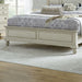 Liberty Furniture High Country Queen Panel Bed in Antique White - Roberts Furniture & Mattress (Yorktown, VA)