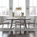 Liberty Furniture Modern Farmhouse Trestle Dining Table in Dusty Charcoal 406-P4860 - Roberts Furniture & Mattress (Yorktown, VA)