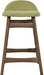 Liberty Furniture Space Saver Barstool30 (Green) in Satin Walnut (Set of 2) - Roberts Furniture & Mattress (Yorktown, VA)