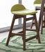 Liberty Furniture Space Saver Barstool30 (Green) in Satin Walnut (Set of 2) - Roberts Furniture & Mattress (Yorktown, VA)