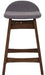 Liberty Furniture Space Saver Barstool30 (Grey) in Satin Walnut (Set of 2) - Roberts Furniture & Mattress (Yorktown, VA)