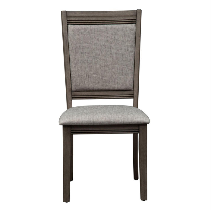 Liberty Furniture Tanners Creek Upholstered Side Chair (RTA) in Greystone (Set of 2) - Roberts Furniture & Mattress (Yorktown, VA)