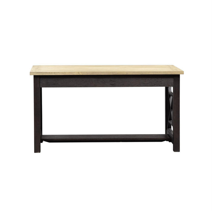 Liberty Heatherbrook Lift Top Writing Desk in Charcoal & Ash - Roberts Furniture & Mattress (Yorktown, VA)