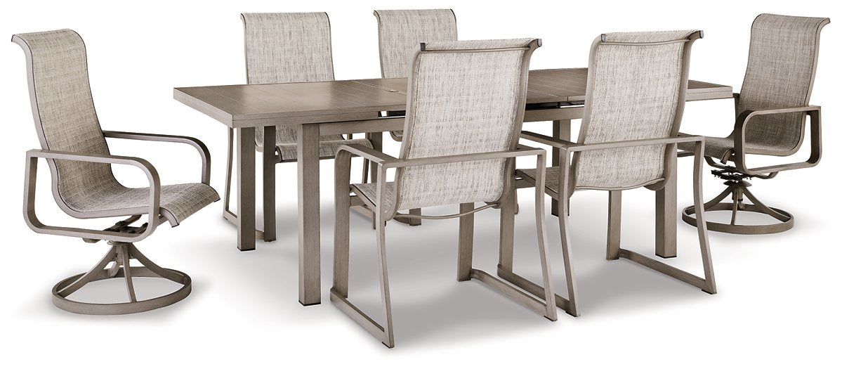 Beach Front 7-Piece Outdoor Dining Package