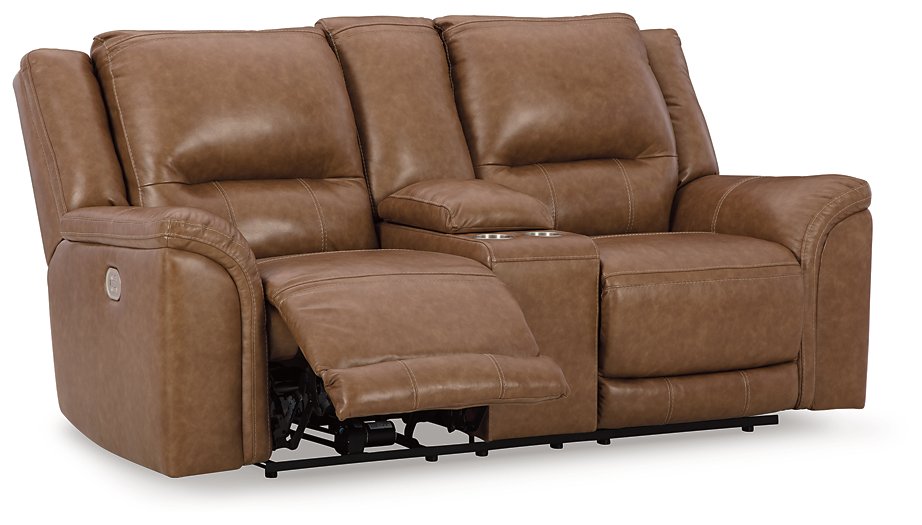 Trasimeno Power Reclining Loveseat with Console