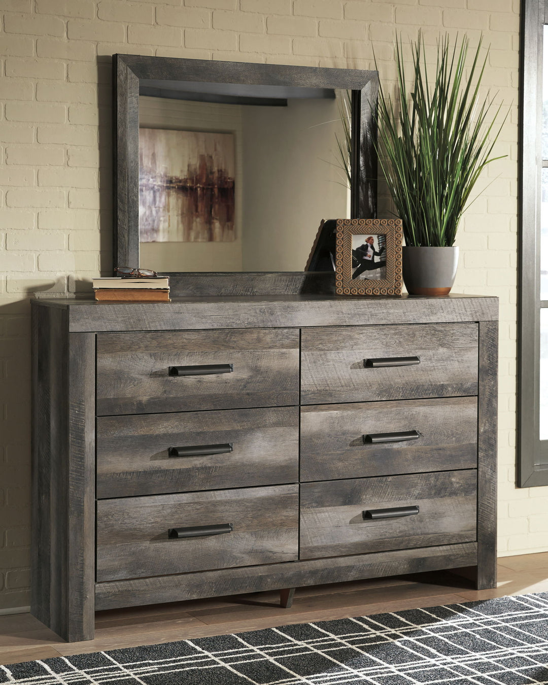 Wynnlow - Crossbuck Panel Bedroom Set - Roberts Furniture & Mattress (Yorktown, VA)