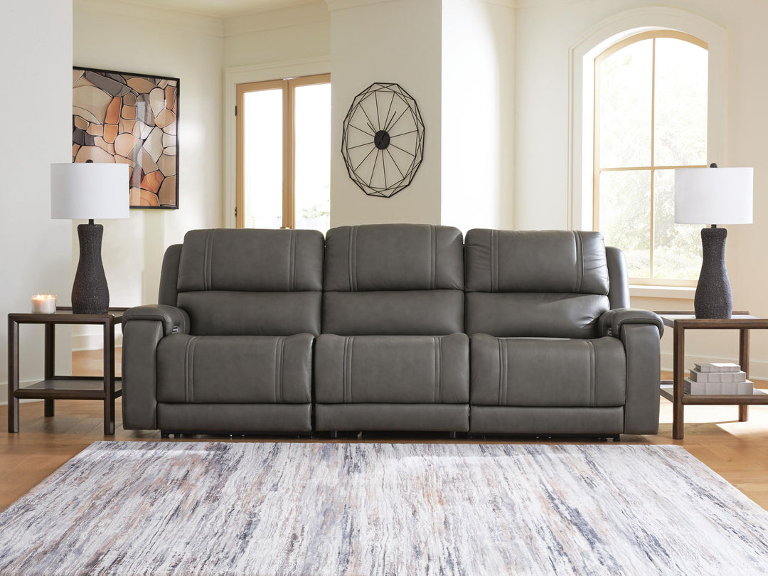 5Z - Pittson - Power Reclining Sectional - Roberts Furniture & Mattress (Yorktown, VA)