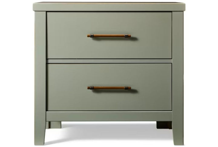 Pure Maple - Night Stand - 2 Drawer - Sage