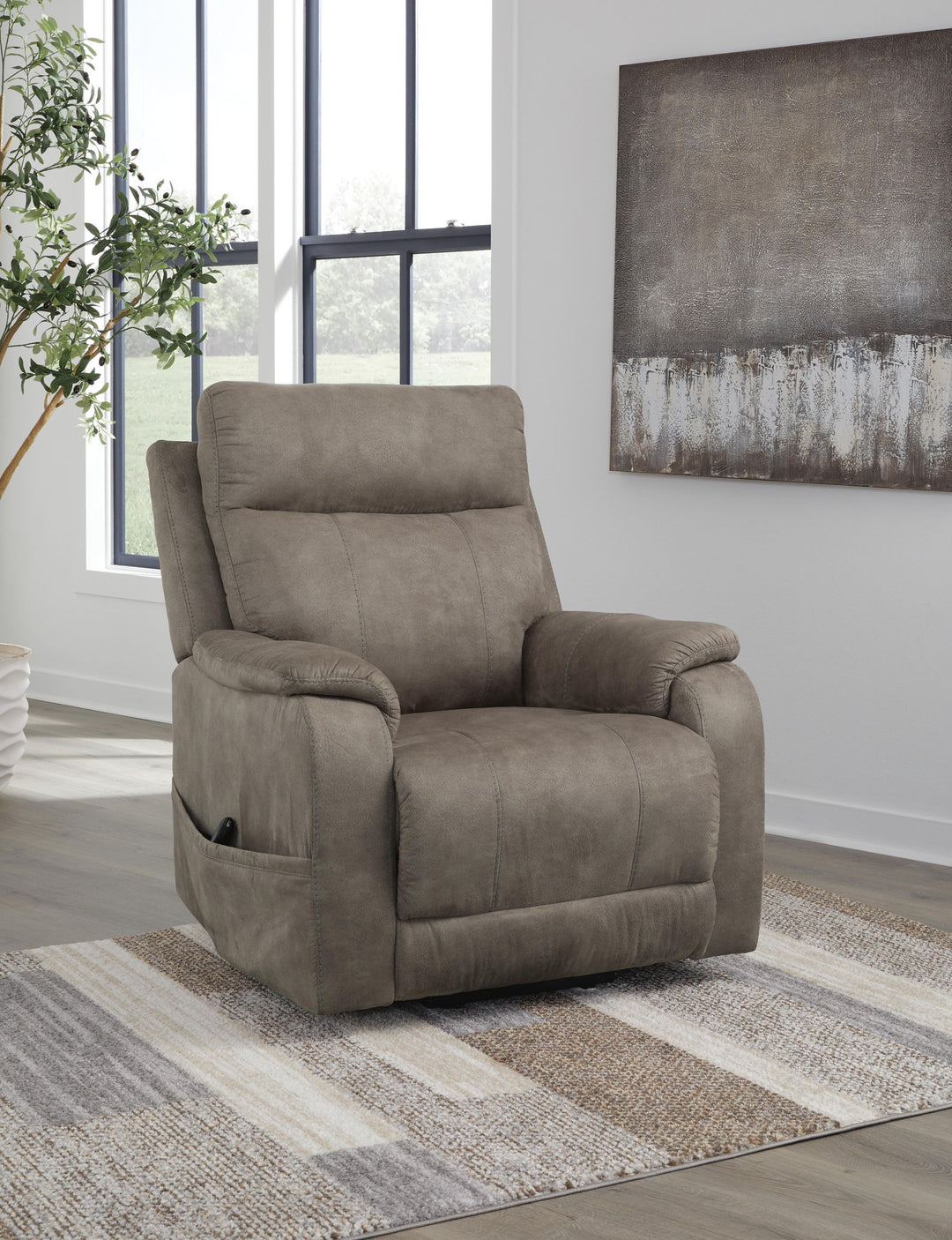 Crestmeade - Power Lift Recliner - Roberts Furniture & Mattress (Yorktown, VA)
