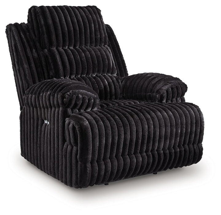 Rhine Falls - Zero Wall Power Recliner - Onyx