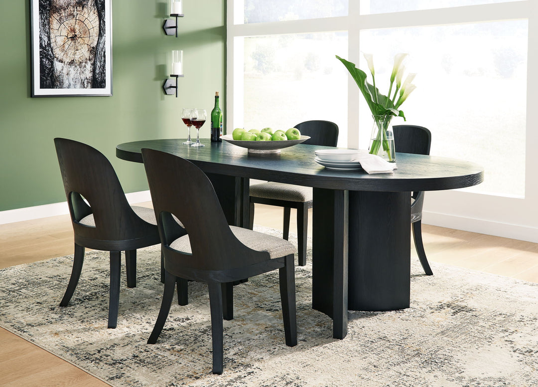 Rowanbeck - Dining Room Set - Roberts Furniture & Mattress (Yorktown, VA)