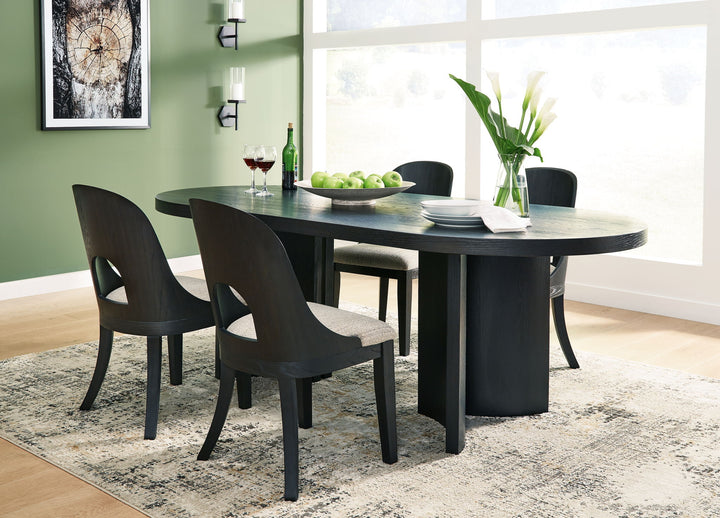Rowanbeck - Dining Room Set - Roberts Furniture & Mattress (Yorktown, VA)
