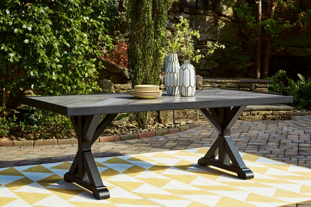 Beachcroft - Rect Dining Table W/Umb Opt - Roberts Furniture & Mattress (Yorktown, VA)