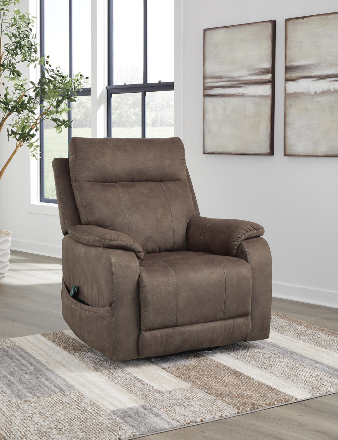 Crestmeade - Power Lift Recliner - Roberts Furniture & Mattress (Yorktown, VA)